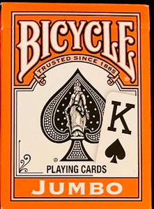 Bicycle Jumbo Playing Cards (Assorted Colors)