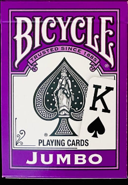 Bicycle Jumbo Playing Cards (Assorted Colors) –