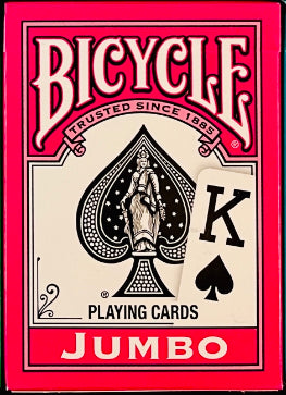 Bicycle Jumbo Playing Cards (Assorted Colors)