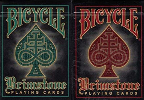 Bicycle Brimstone Aqua OR Red Limited Edition Playing Cards