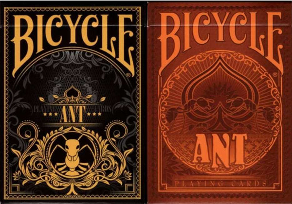 Bicycle Ant Limited Edition Playing Cards Red & Black Deck Set
