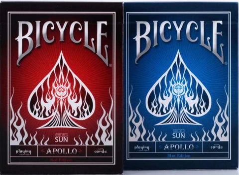 Bicycle Apollo Red OR Blue Edition Playing Cards Deck