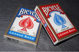 Bicycle League Back Playing Cards Red OR Blue Deck