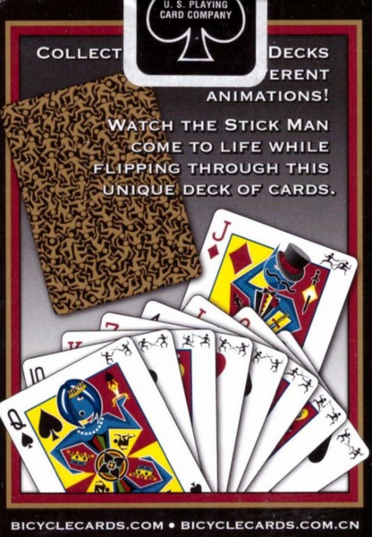 Bicycle Stick Man Playing Cards
