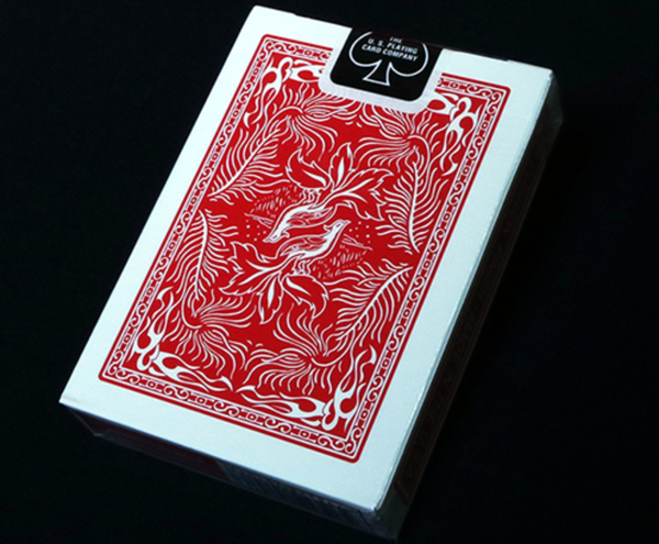 Phoenix Back Red Playing Cards Deck