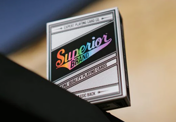 Superior Brand Classic Back Rainbow Playing Cards Deck