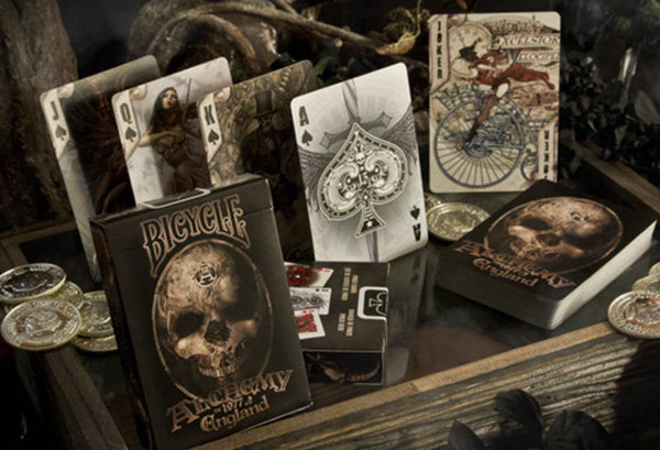 Bicycle Alchemy 1977 England Playing Cards