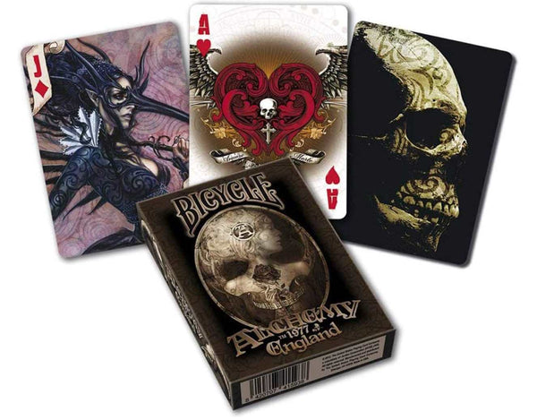 Bicycle Alchemy 1977 England Playing Cards