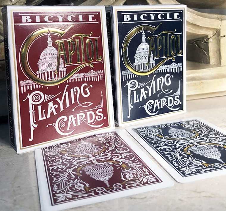 Capitol playing cards hotsell