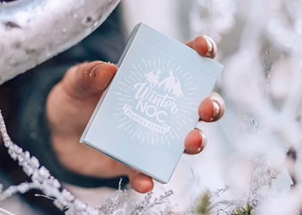 NOC Winter Glacier Ice Blue OR Lavendar Dusk Purple    Playing Cards Deck
