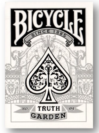 Bicycle Truth Garden (White) Playing Cards Deck Rare