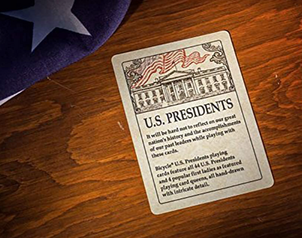 Bicycle US Presidents Playing Cards (Blue Collector Edition) Deck