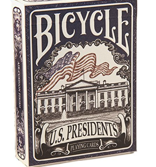 Bicycle US Presidents Playing Cards (Blue Collector Edition) Deck