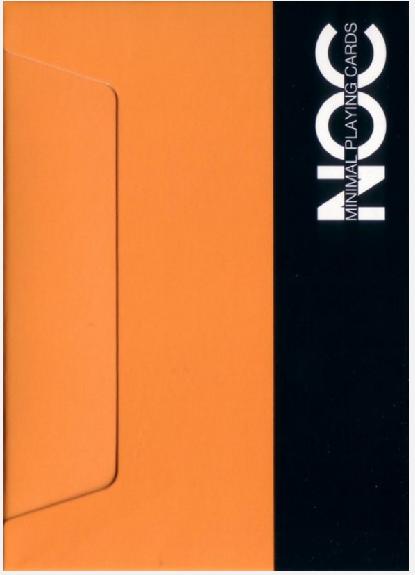NOC V3 Orange Summer Edition Rare Playing Cards Deck