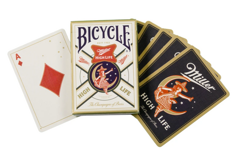 Bicycle Miller High Life Playing Cards