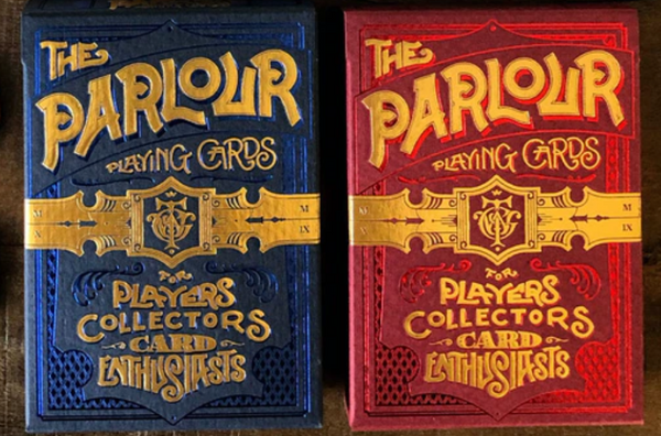The Parlour Red OR Blue Playing Cards // Stockholm 17