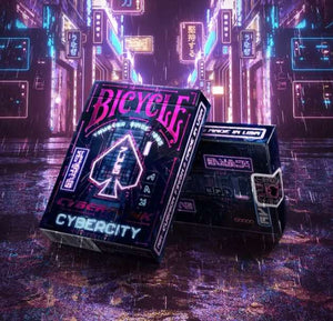 Bicycle Cyberpunk Cyber City Playing Cards Deck