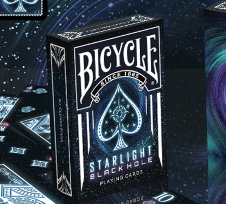 Bicycle Starlight Blackhole Playing Cards deck (OG Print)