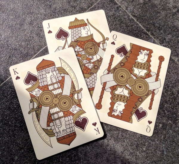 Omnia Antica & Perduta Playing Cards Deck Set // Thirdway Industries