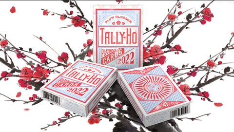 Tally-Ho Plum Blossom Playing Cards Deck