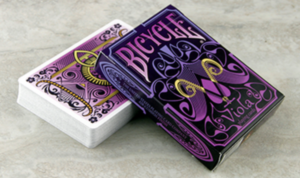 Bicycle Viola Deck Playing Cards Rare