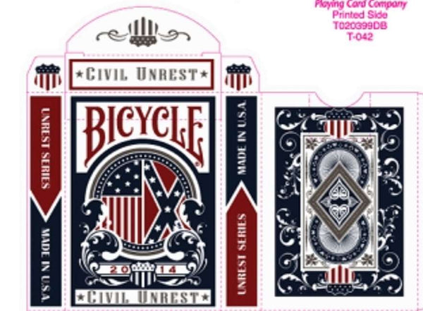 Bicycle Civil Unrest Playing Cards Deck
