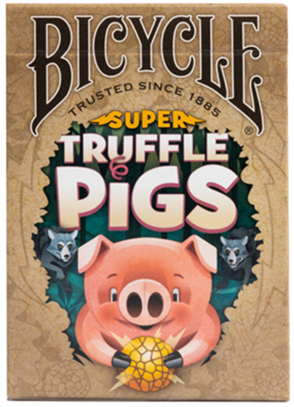 Bicycle Super Truffle Pigs Limited Playing Cards