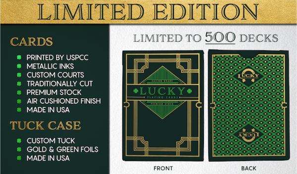 Lucky Playing Cards Decks by Doc's