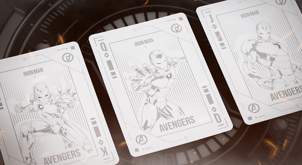 Iron Man MK1 Playing Cards by Card Mafia