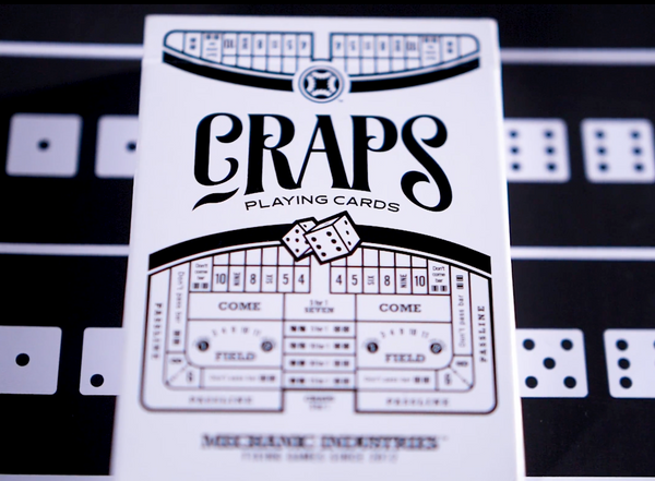 Craps Playing Cards Deck By Mechanic Industries