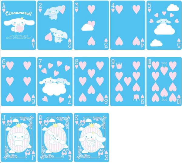 BICYCLE Cinnamoroll 20th Anniversary Playing Cards Deck Japan Import