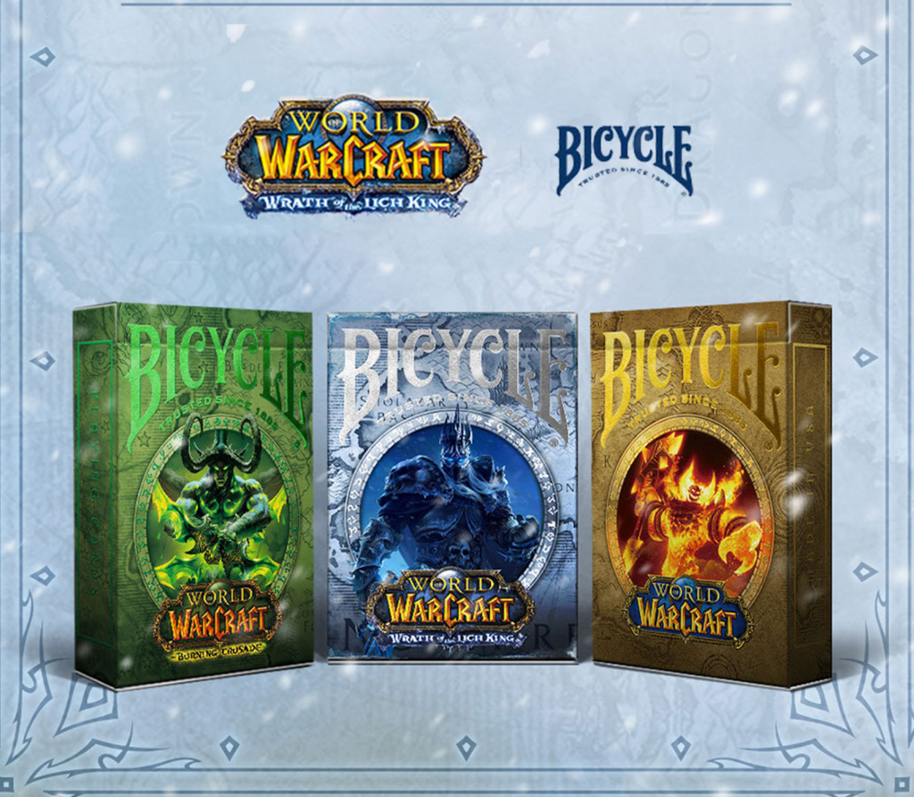 Bicycle World of Warcraft Playing Cards Decks – Card-Addiction.com
