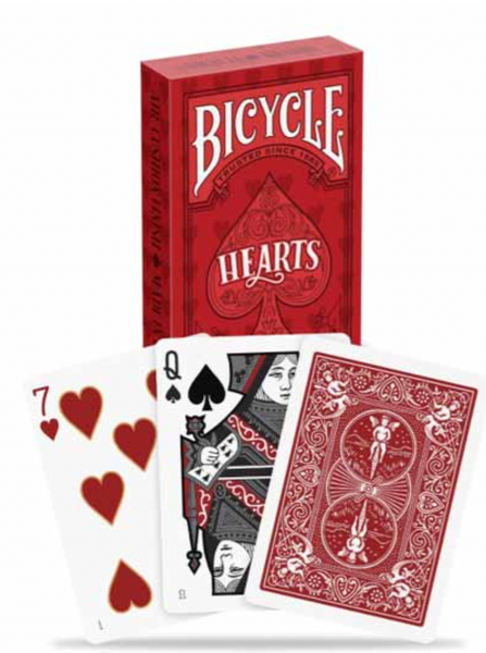 Bicycle Hearts Playing Cards Deck