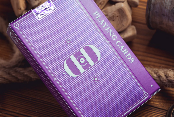 Smoke & Mirrors v9, Purple Edition Playing Cards by Dan and Dave