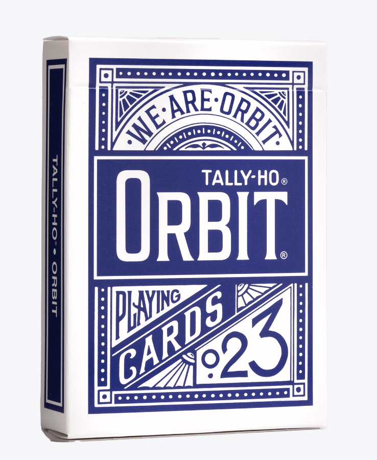 Tally Ho x Orbit Blue Or Red Playing Cards Tally Ho X Orbit Deck