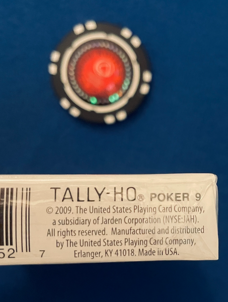 Tally-Ho Casino Royale Playing Cards & Poker Chip (Japan Import)