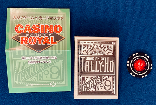 Tally-Ho Casino Royale Playing Cards & Poker Chip (Japan Import)