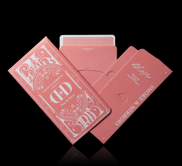 Smoke & Mirrors v9, Pink Edition Playing Cards Decks by Dan and Dave