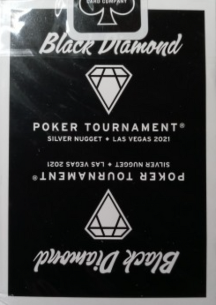Black Diamond Poker Tournament Limited Playing Cards Decks