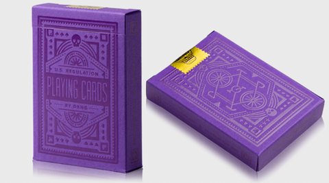 DKNG (Purple Wheel) Playing Cards AOP Decks