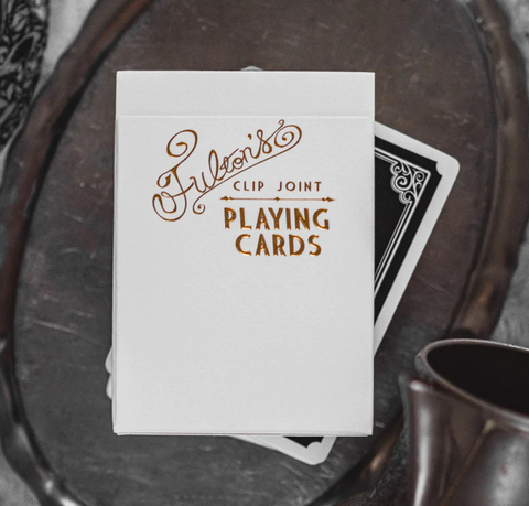 Fulton's Clip Joint 10 Year Edition Playing Cards (Gilded Edition) by Dan and Dave