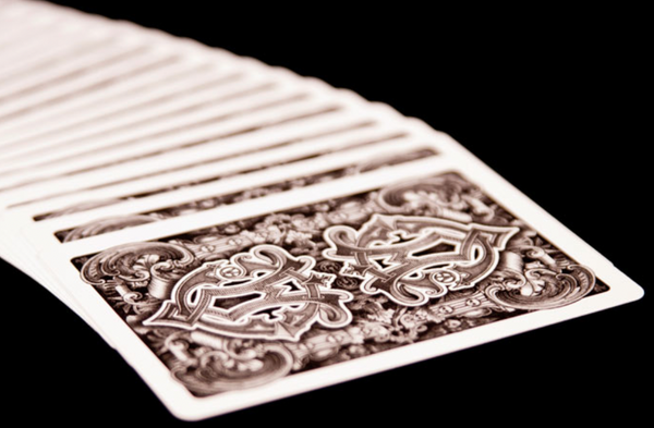 Baroque Black Label Special Edition and White Playing Cards Deck Set