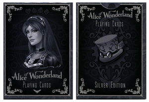 Alice of Wonderland Silver Edition Playing Cards Deck