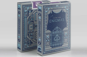 ENIGMAS Puzzle Hunt (Blue) Playing Cards Deck