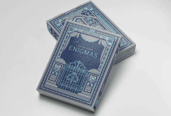 ENIGMAS Puzzle Hunt (Blue) Playing Cards Deck