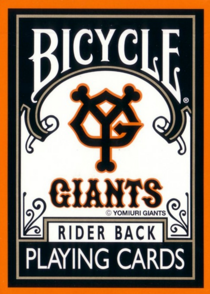 Bicycle Giants Yomiuri Japan Playing Card Deck