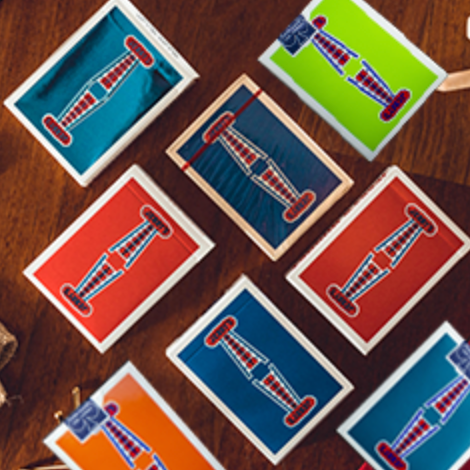 Vintage Feel Jerry's Nuggets Playing Cards Decks