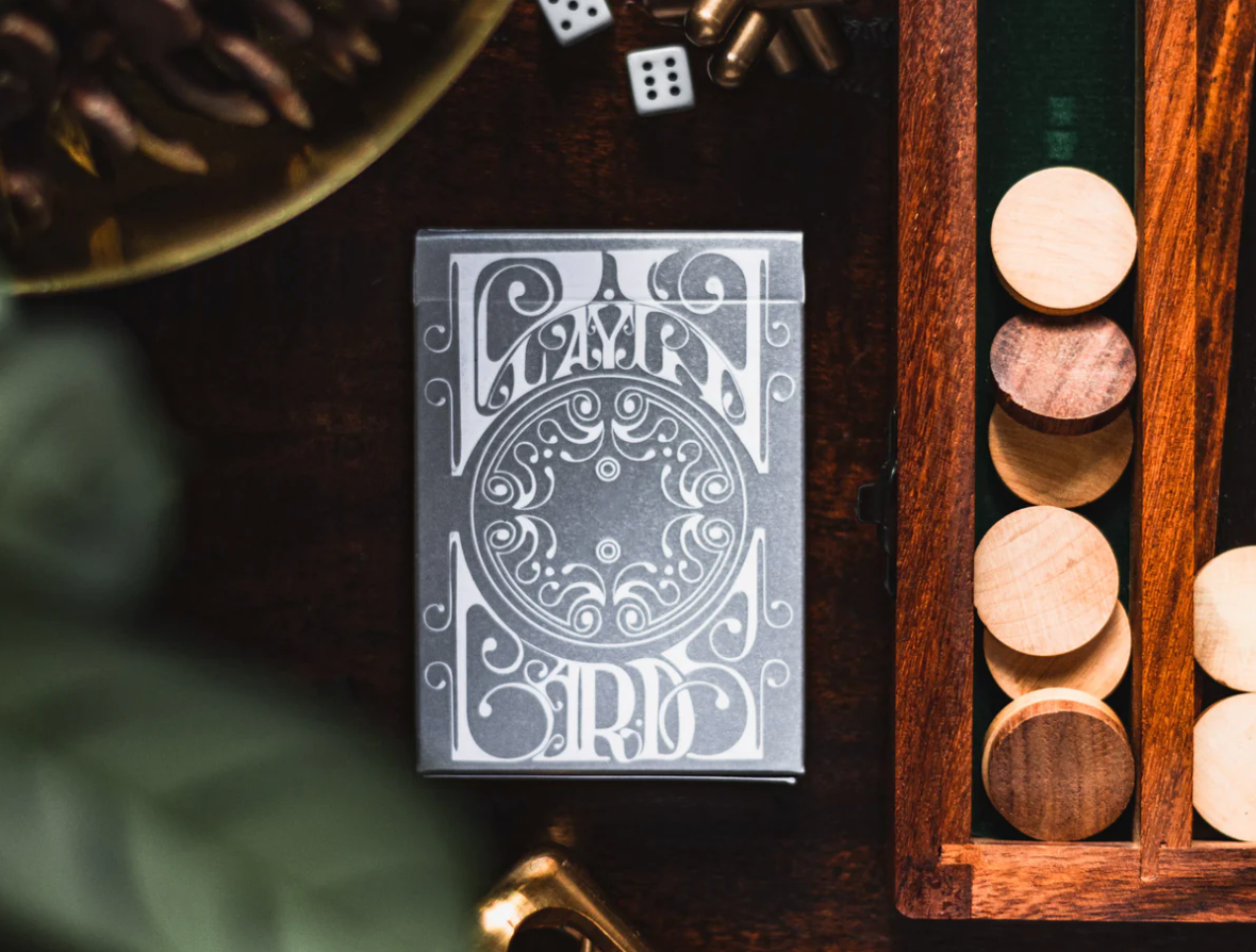 ANYONE × Smoke&Mirrors playing cards Smoke & Mirrors v8 Deluxe Edition (Gold) Playing Cards by