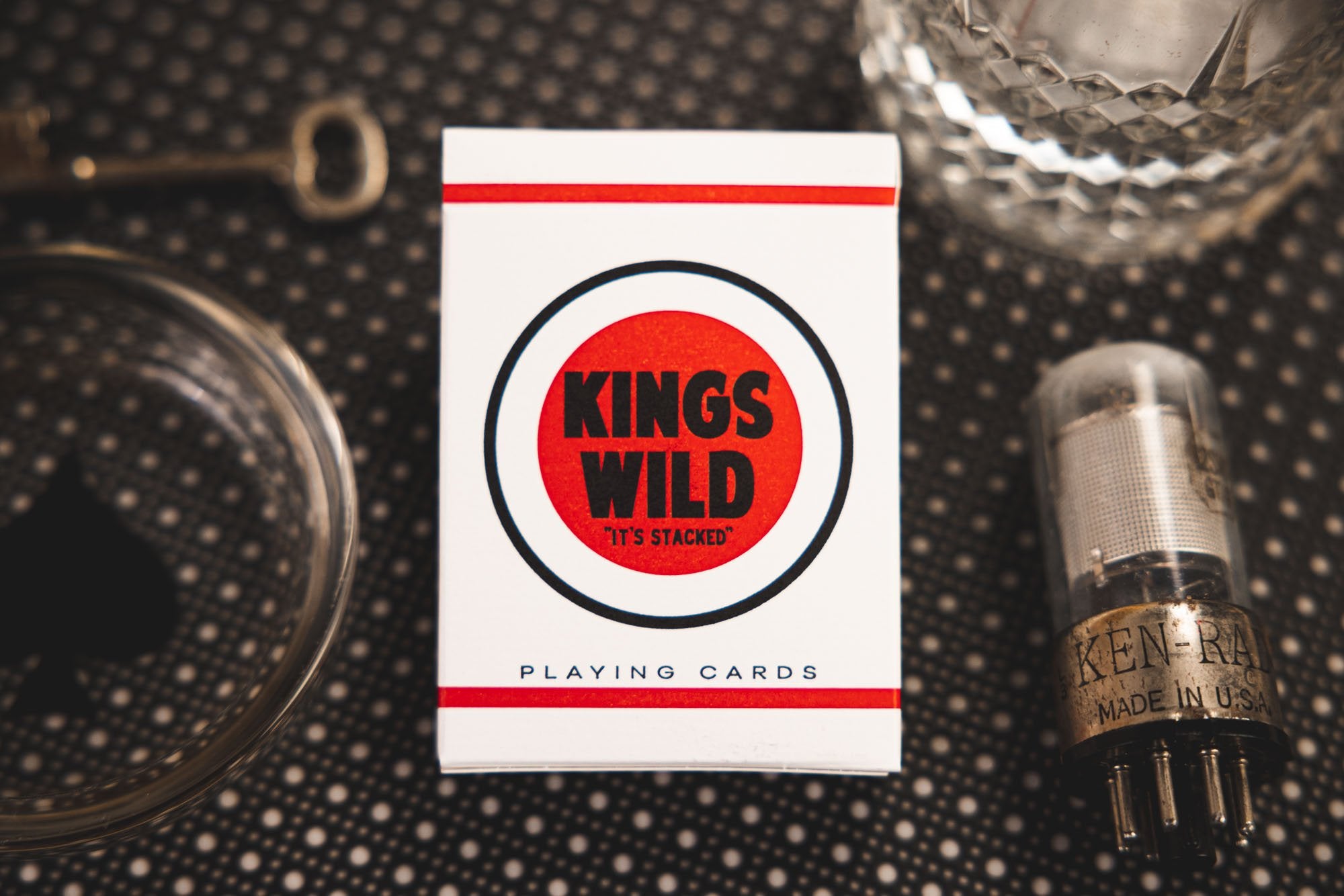 Kings Wild Project Vol. 7 Table Players Lucky Strike Playing Cards (USPCC)