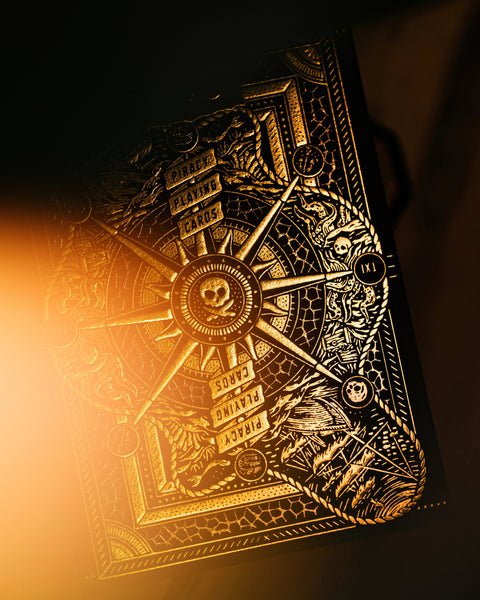 Piracy Playing Cards Dual- Gold/Metal Foiling